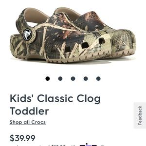 🌟HOST PICK🌟NWT Kids' Crocs Classic Clog